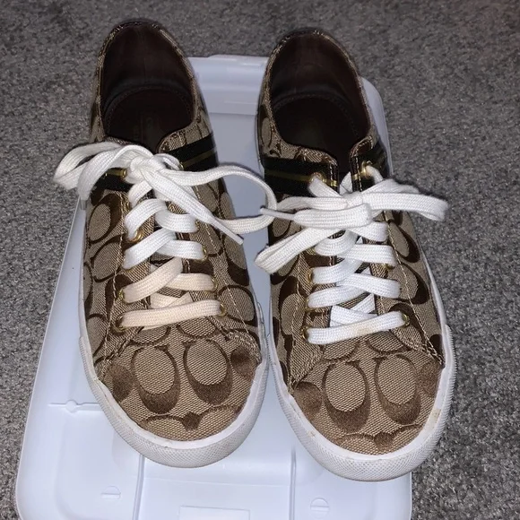 Coach | Shoes | Coach Sneakers Sz 8b | Poshmark